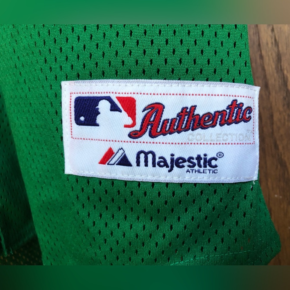 2006 Toronto Blue Jays St. Patrick's Day Batting Practice Green Jersey XL Mesh - Picture 8 of 11